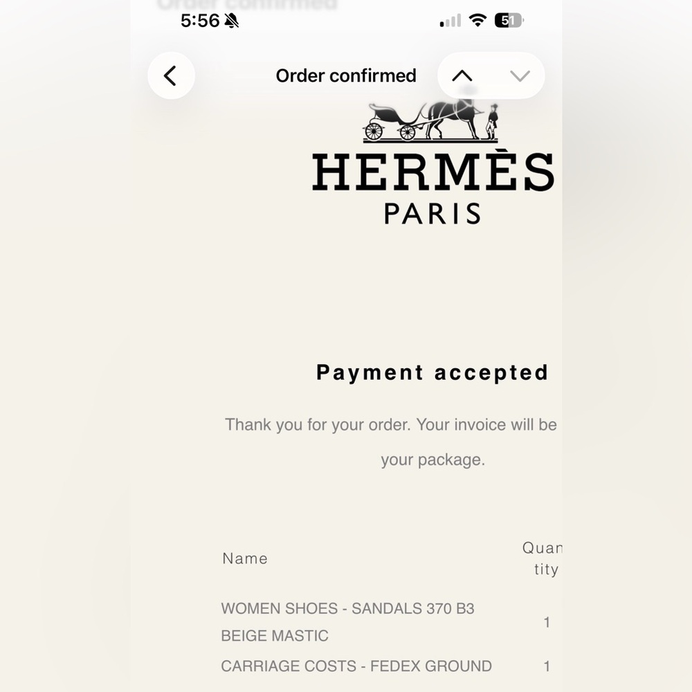 Hermès Chypre - Picture 6 of 6